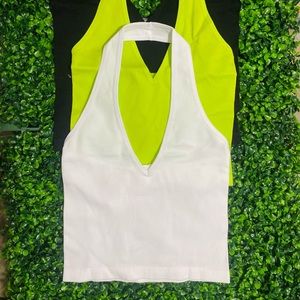 Halter crop top